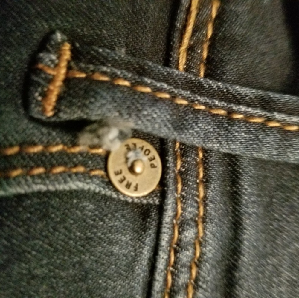 Free People Crop Skinny Jeans - Picture 3 of 5